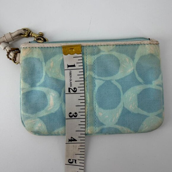 Rare Vintage Coach Blue Wallet - Picture 6 of 6